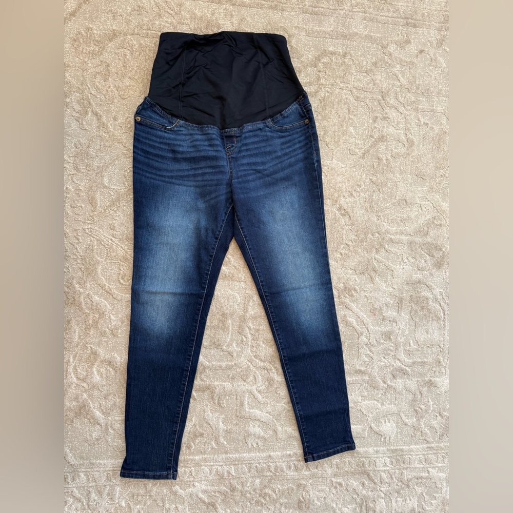 Isabel Maternity by Ingrid & Isabel Dark Blue Skinny Jeans